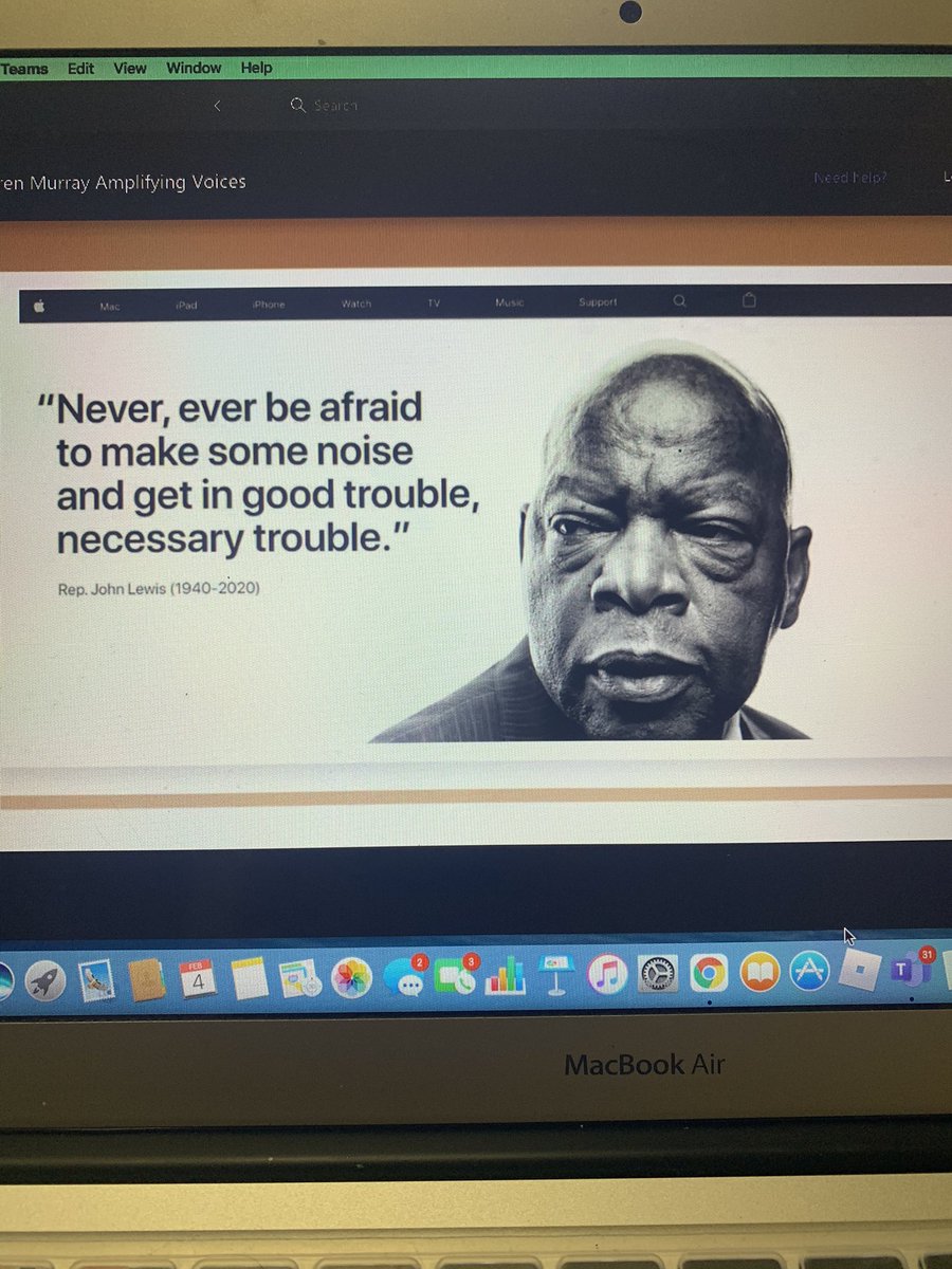 AngelaJDunc's tweet photo. What a powerful evening with Karen Murray in her series Amplifying Voices! @PeelSchools #ChooseAction #BlackHistoryMonth https://t.co/2oUIFewfNZ