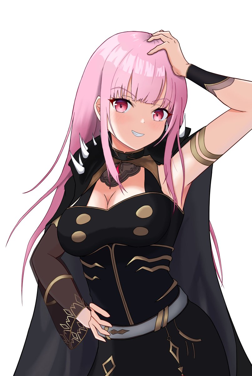 のうはく 決めポーズ Callillust Hololiveen イラスト