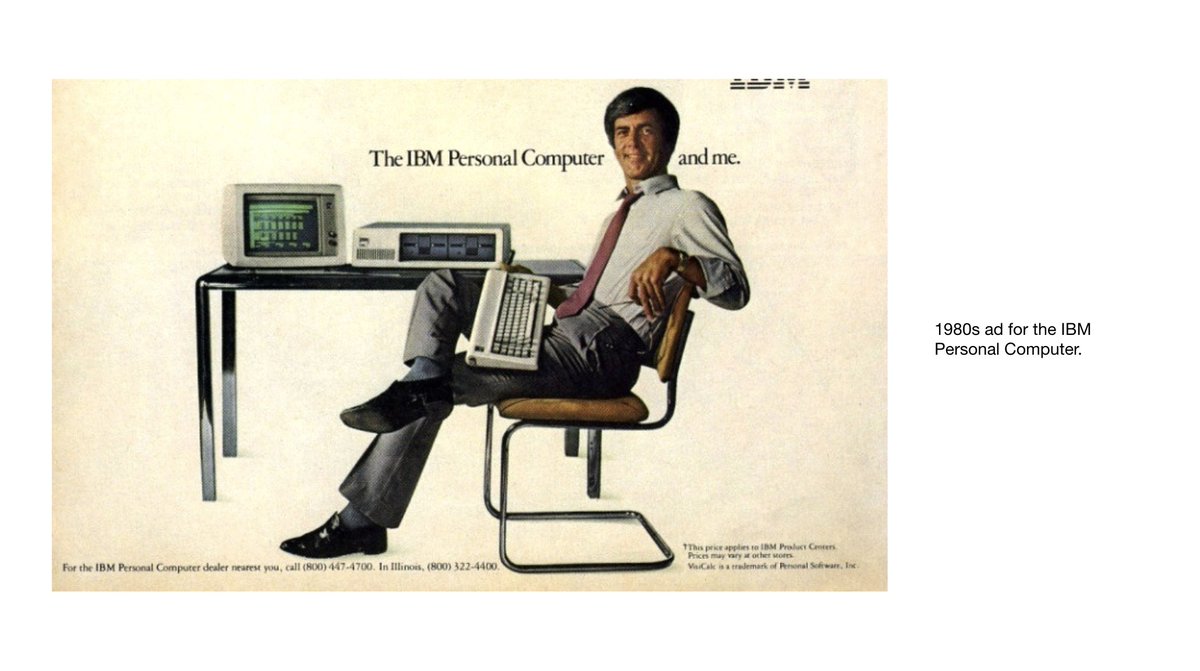 3) "In 1983, IBM was really beating the heck out of Apple," Fred Goldberg, then Apple’s account manager at ad agency Chiat\\Day, recalled. Apple’s next product, a personal computer, had to start closing the gap to IBM’s leading position.