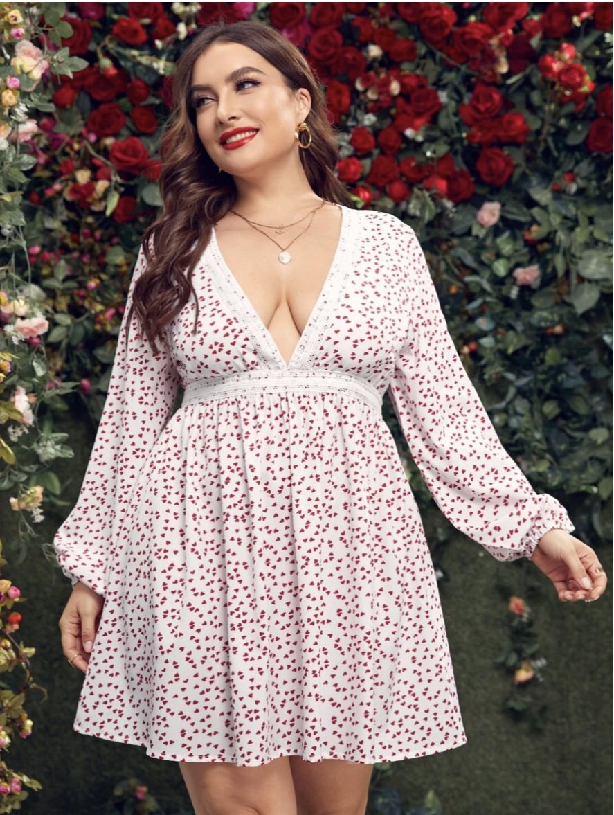 Plusmodelmag's tweet photo. Only $17
Plus Heart Confetti Plunging Neck Dress
Size 1X - 4X 
Click Here https://t.co/hoyYKXoQvd https://t.co/1mjBv71360