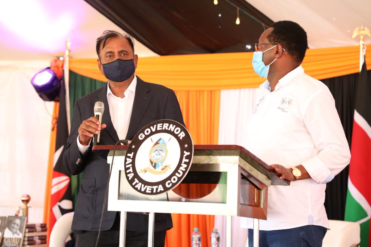 RavalNarendra's tweet photo. I wish to thank H.E Granton Samboja, Governor of Taita Taveta County, and the First Lady H.E Stella Samboja for having me today at Taita Taveta University. 

#Guru #DevkiSteel #Entrepreneurship https://t.co/hUhJkdlcdR