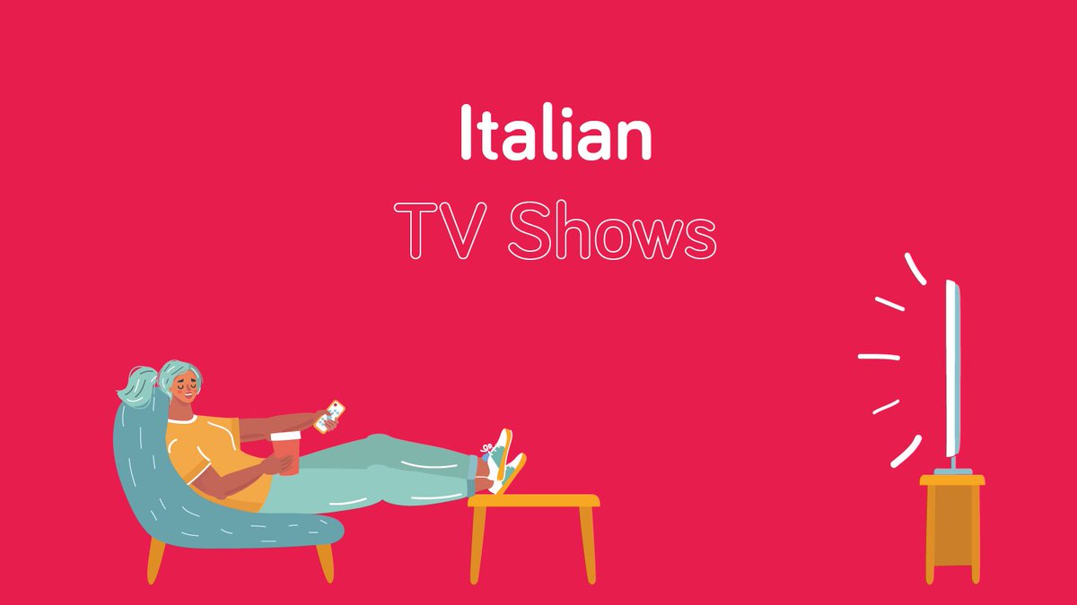 Immerse yourself in Italian from the comfort of your couch with these 5 TV shows! We have put together a list of shows from true crime to fantasy to family sitcoms so you can binge watch and learn at the same time.

Learn more here: languagesconnect.ie/news-and-event…