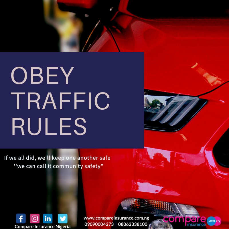 CINigeria's tweet photo. If we all do our bit, we would save one another. Sticking to speed limits, to traffic lights, and driving like you're the only sane person on the road; we'll have fewer accidents.
#TGIF #safety #Safetyweekends #MotorInsurance #Insuranceinlessthan15minutes #KnowwithCompare https://t.co/SrUFf87Kn4