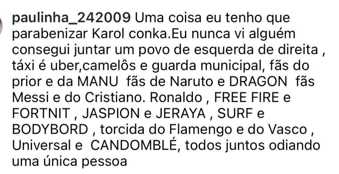 ribeiro_sulla's tweet photo. É a diabona mesmo!!!!
Só vem paredão kkkkk 99,9% https://t.co/m00xWzI8R9