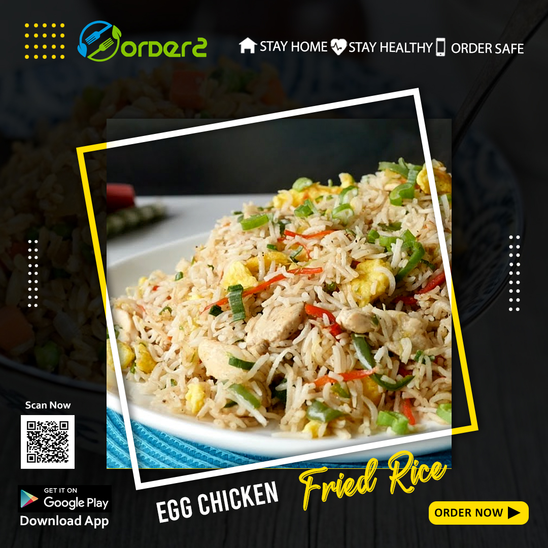 Add some chicken, eggs, veggies to your boring boiled rice, and make a delicious dish to fill your hungry belly. Visit Us: order2.in

#Order2 #eggchickenfriedrice #chickenfriedrice #friedrice #spicyfood #friedricelover #StayHomeStaySafe #VocalForLocal #allindia