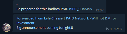 TheGemHunters's tweet photo. HUGE @paid_network $PAID ANNOUNCEMENT COMING TONIGHT, FASTEN YOUR SEATBELTS, WE'RE JUST AB OUT TO LEAVE THE RUNWAY. https://t.co/YVTinrqcZH