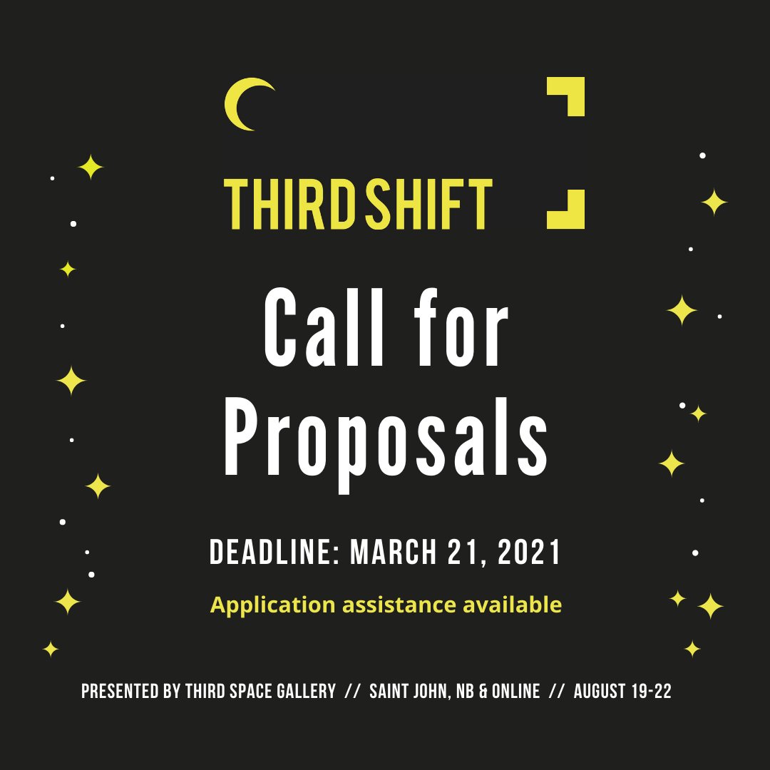 THIRD SHIFT Call for Proposals: TRAVERSE 🌙
We are thrilled to announce that for the first time ever, THIRD SHIFT will have a theme! “Traverse” means to travel across or through. It refers to movement, space, and change. #THIRDSHIFT