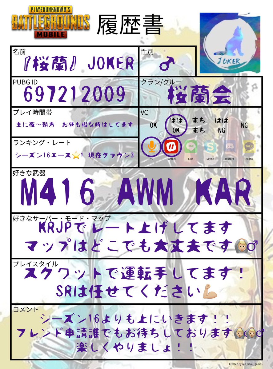 フレンド申請 Hotワード