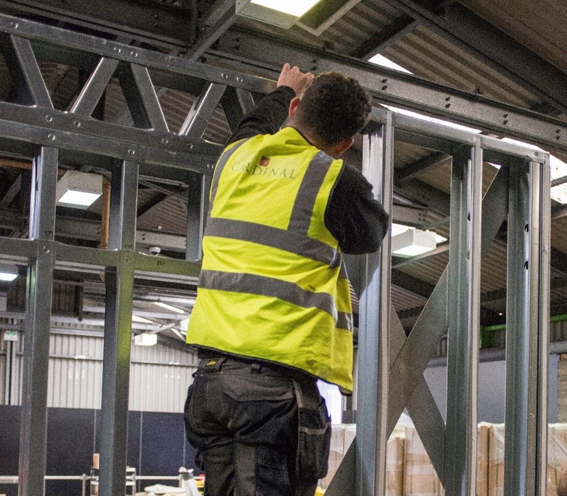 cardinal_ltd's tweet photo. Exciting times at Cardinal! Prototyping a new & innovative solution to the housing crisis. Working in partnership with Edaroth to deliver a unique, affordable & fast way of building new homes. #edaroth #loveconstruction #mmc #offsitemanufacture #manufacturing #socialhousing https://t.co/0uhd4QBfl3