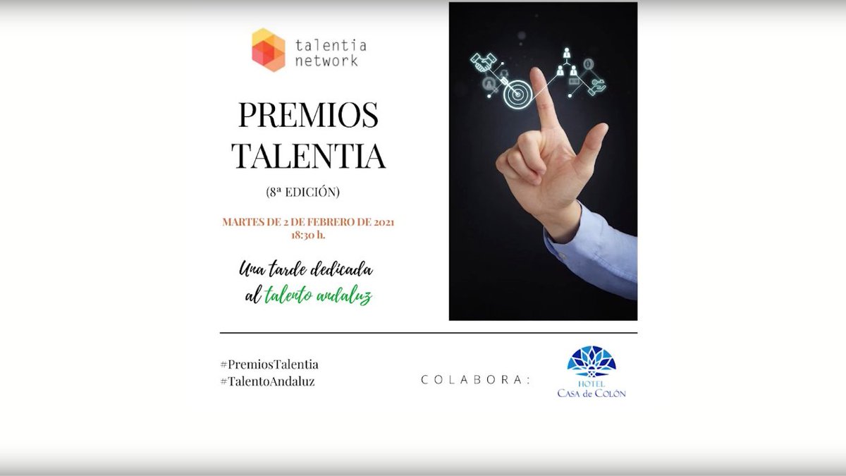 Disponible el breve video de la 8ª Edición de #PremiosTalentia con las inspiradoras ideas e historias de #talentoandaluz compartidas por los premiados  talentianetwork.es/portfolio/vide…