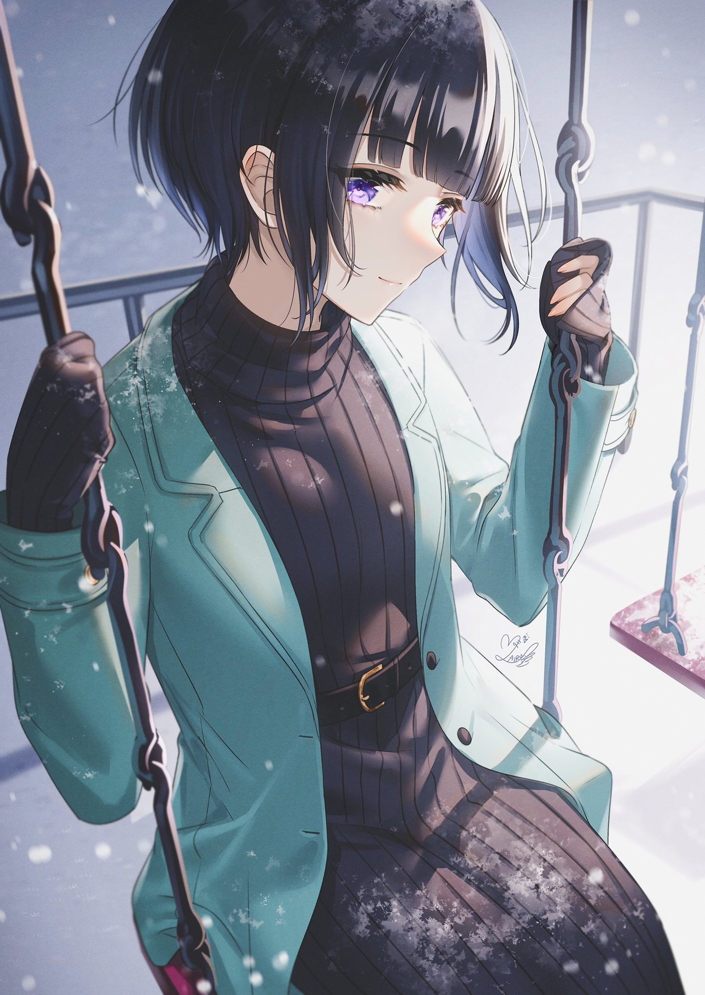 百花百狼 バースデーブロマイド 黒雪 めう🐑ストロベリー on X: 