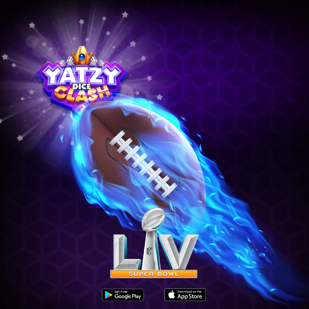 DiceClash's tweet photo. TOUCHDOWN! 🏈
It's time for Super Bowl LV.

Who are you rooting for this #SuperBowl?

🛒We have exciting promotions lined up for this weekend! https://t.co/0faksmApVX