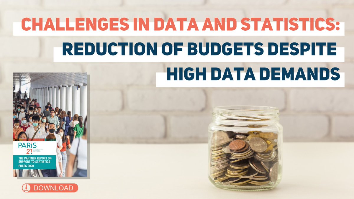 ContactPARIS21's tweet photo. 63% of low-income and lower-middle-income countries are in great need for additional financing to data and statistics to face #COVID19, a survey by @UN and @WorldBank finds. 

Read the report #PRESS2020 &amp; more takeaways: https://t.co/6yvbLx4TVr https://t.co/soamdFaNke
