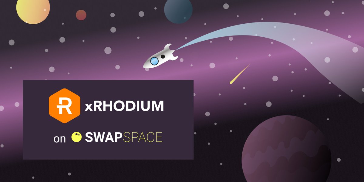SwapSpaceCo's tweet photo. Happy Friday to the #crypto community 😊
 
Today we're happy to share with you all that @xrhodium_xrc $XRC is available on service 😃
 
You can browse through #XRC offers among different instant exchanges in one place and choose the best one! Try it on https://t.co/RvnIn7WgRs 🚀 https://t.co/BQlNg5c9tQ