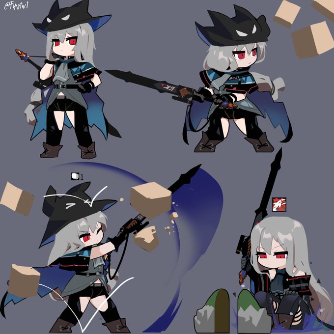 슼

#アークナイツ #明日方舟  #Arknights #명일방주 
#스카디 #斯卡蒂 #Skadi 