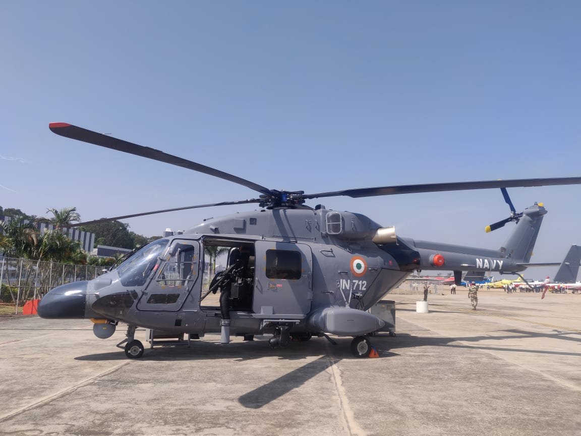 Adm Karambir Singh #CNS accepts the first 3 of 16 ALH Mk-III #CoastalSecurity Helicopters from @HALHQBLR....