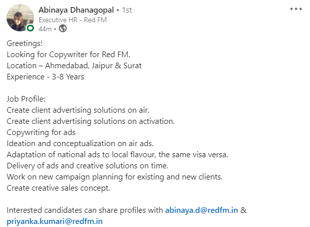 seasonviews's tweet photo. #EmploymentNews #CareerOpportunities
#mediajobs-No.17, Dt.5/2/21
Info Courtesy Various #MediaSources
#employment #job #careers #movie #Bollywood #Television #OTT #DigitalTransformation #filmmaking #YouTube #DelhiPolice #Entertainment #FarmersProstest #radio #IndiaTogether https://t.co/D9wSAvPIyw