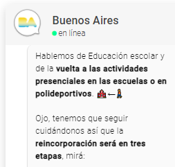 lorenaa_crespo's tweet photo. RECALCULANDO E IMPROVISANDO
@Soledad_Acunia dijo en conferencia "Todos los chicos, todos los días, mínimo 4 hs", pero mirá lo que dice el Boti. 🤔
Ah, avísenle a la ministra que el virus no discrimina entre escuelas públicas y privadas. Full Marketing #ImprovisaciónEducativa👇 https://t.co/8lVUob7SgI