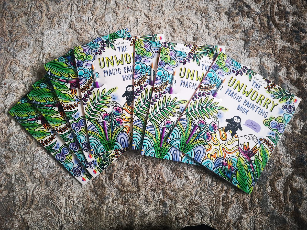 G15YouthProject's tweet photo. Guess what's arrived.
These #unworry colouring books have went down an absolute storm with our young people.
Another 8 bring distributed to new members today.
Bring in the moment can be difficult place to source. This wee book provides that very opportunity
@Usborne https://t.co/MBA42Kv1PG