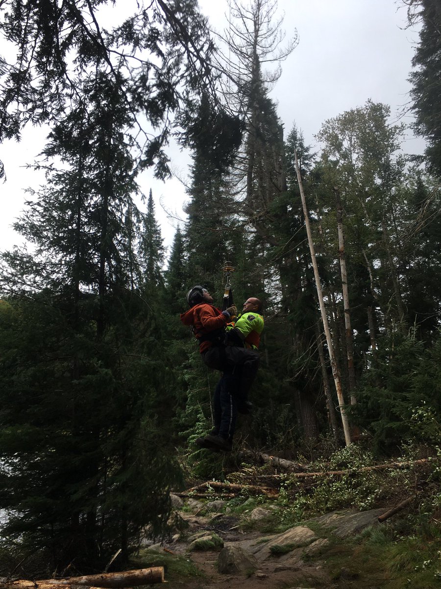 My first overnighter as we wait for extrication from our Trenton pals who were having weather issues getting in to us8/