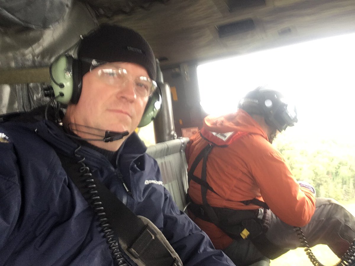 My first overnighter as we wait for extrication from our Trenton pals who were having weather issues getting in to us8/