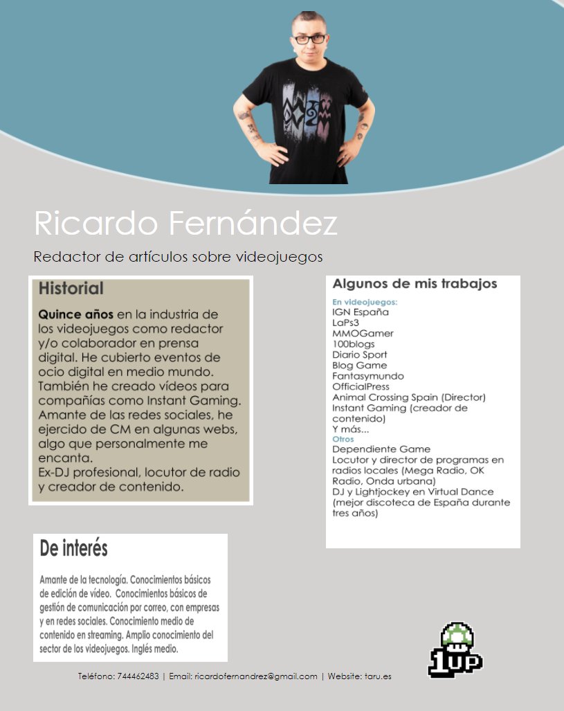 RicardoFAndres's tweet image. Me da un poco de vergüenza pero... 5 cuarentenas llevamos en casa con dos niños, he perdido trabajos y la situación ya es muy delicada. Busco trabajo relacionado con los videojuegos o de lo que pudiera ejercer. Por favor, echadme una mano con un RT para llegar más gente. GRACIAS
