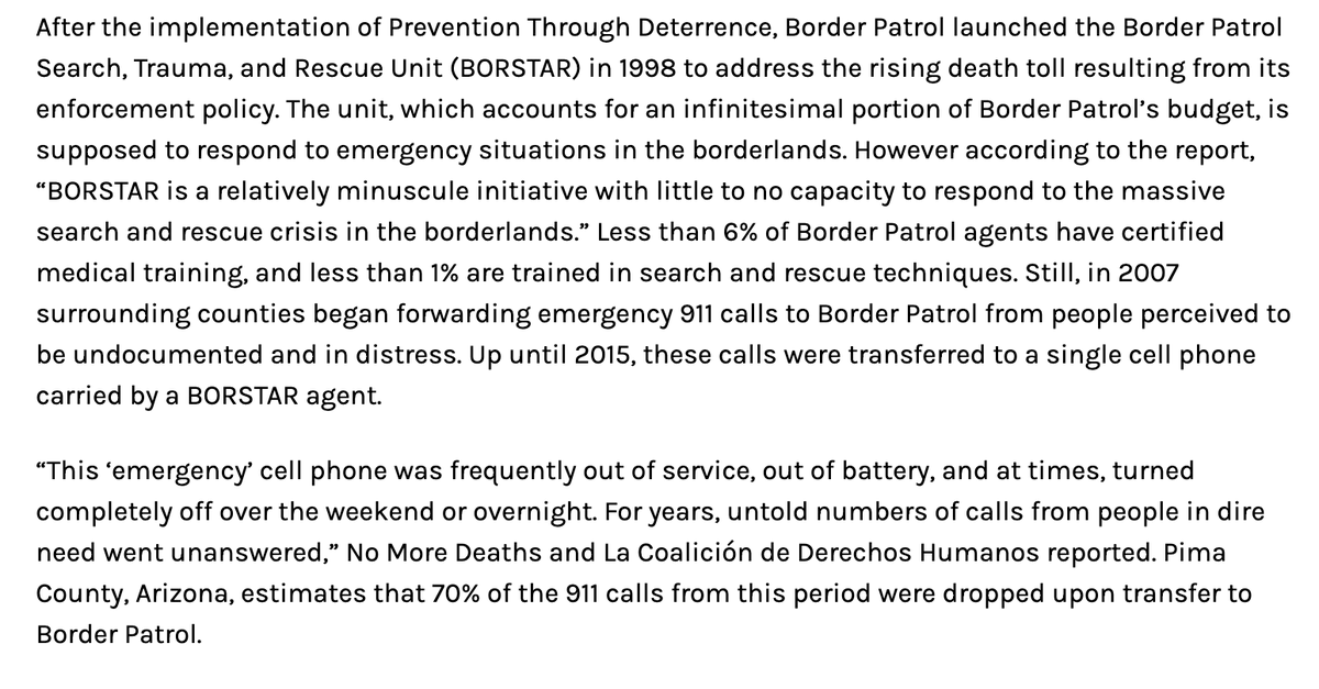 This is the "system" Border Patrol utilized up until 2015.