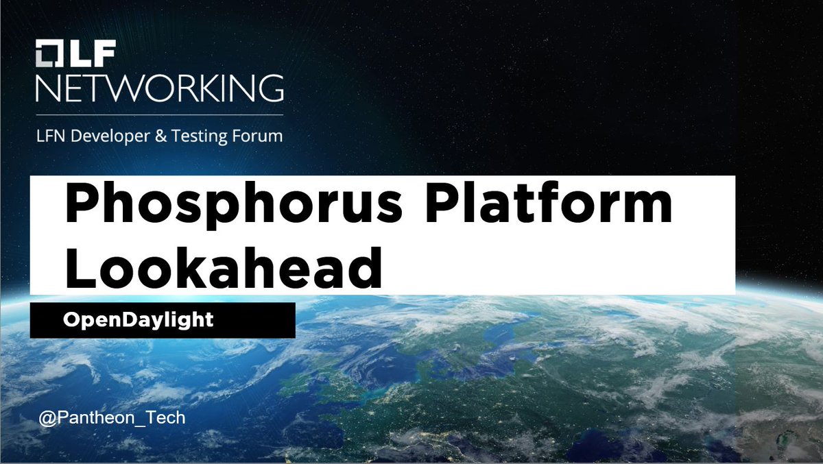 Pantheon_Tech's tweet photo. [Recording] Robert Varga: OpenDaylight Project Phosphorus Platform Lookahead

https://t.co/tqsGWO30Mc

#opendaylight #opensource #lfntech https://t.co/v8beWTQ3Hc