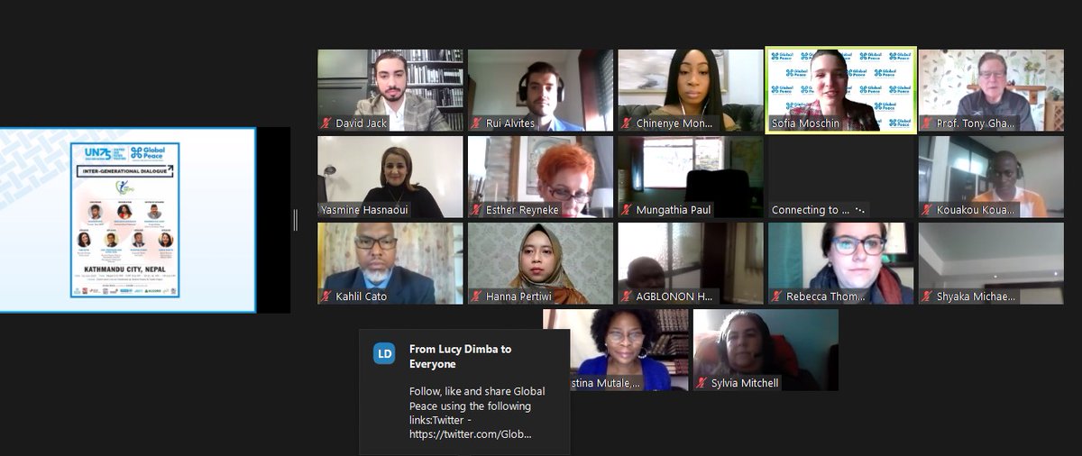 GlobalPeaceHQ's tweet photo. We have officially gone live! 

Please make sure that you are following us on Facebook https://t.co/gxaIfrslOI to watch the event live!
#FuturesForum #GPFF #Global #IGD https://t.co/OhkBb6h54d