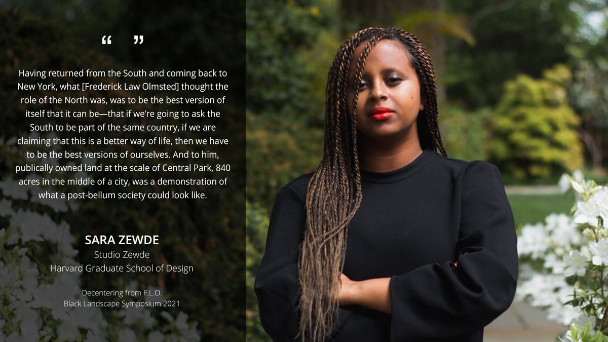 We hope to see you at next week's session of the Black Landscape Symposium, "Burial Sites + American Infrastructure". Go register: blacklanetwork.com/symposium