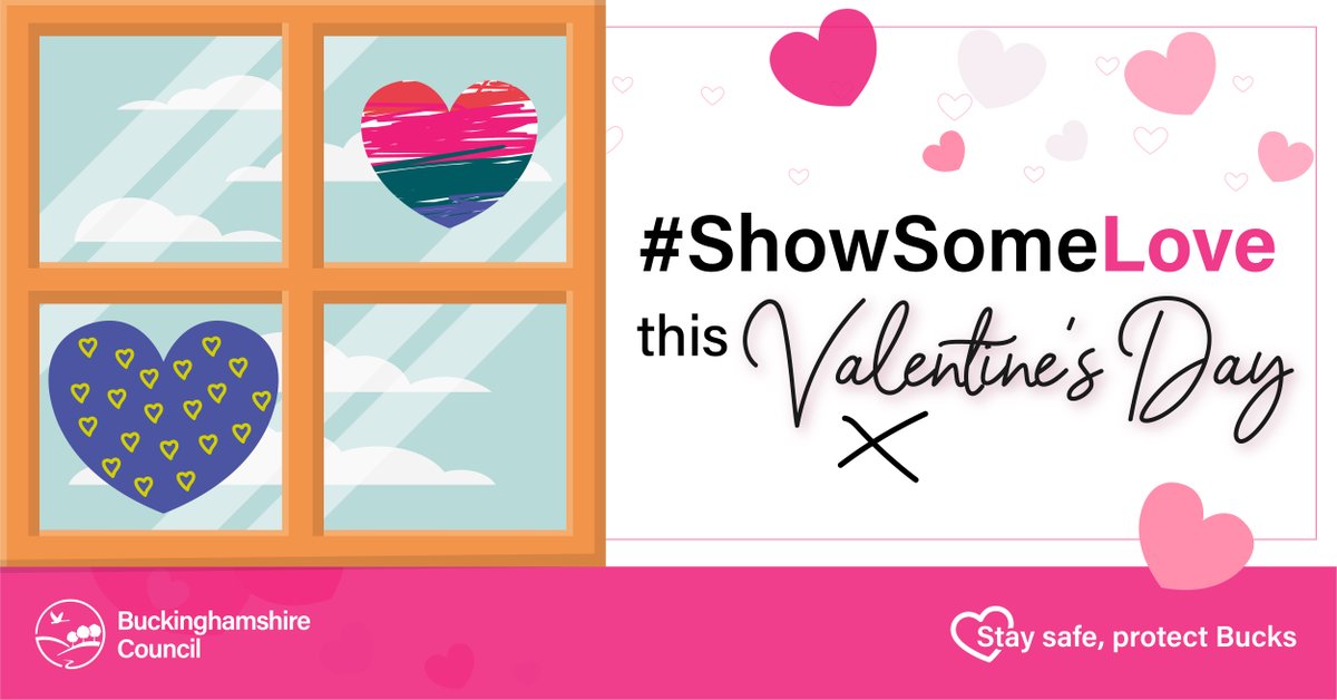 Join us in showing your appreciation to all of Buckinghamshire’s key workers. Get creative! Draw, paint, print, sew, collage a heart to display in your window &amp; remember to take a photo and share on social media using #ShowSomeLove❤️
➡️ crowd.in/CM9RBe