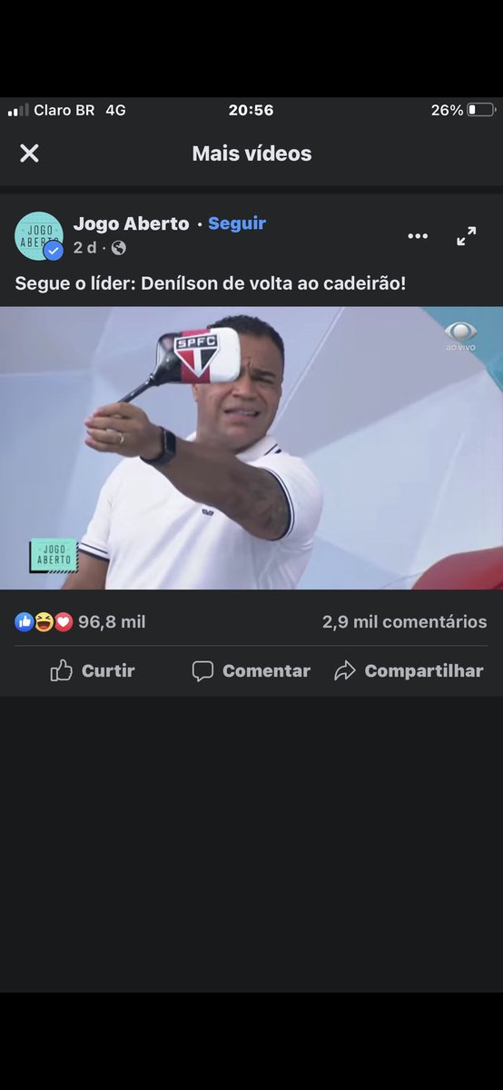 Era 06 de dezembro de 2020, #Bandsports <a href="/denilsonshow/">Denilson Show</a> <a href="/RenataBFan/">Renata Fan</a> <a href="/jogoaberto/">Jogo Aberto</a> vcs lembram?
