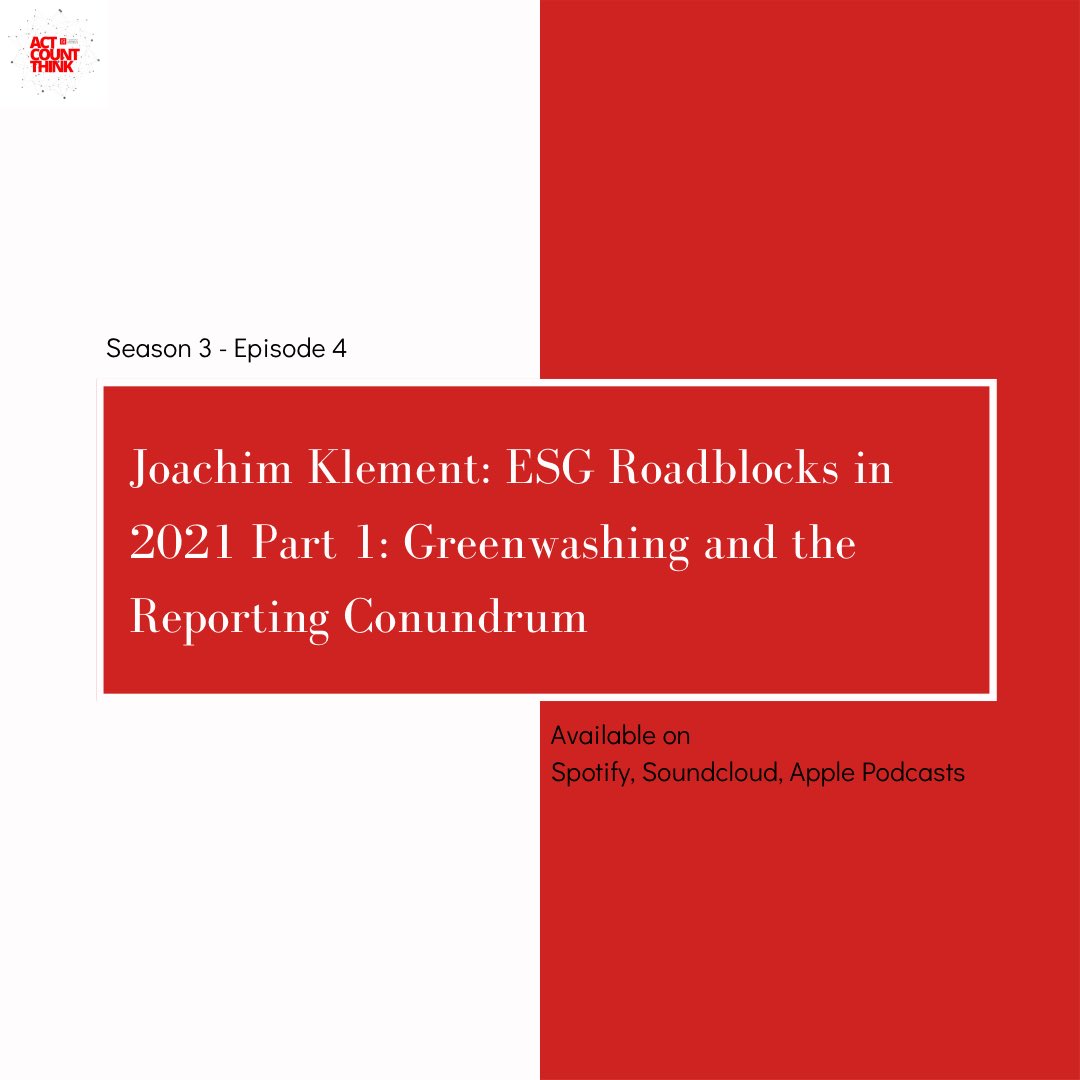 lse_act's tweet photo. In the first episode of this two-part series on ‘ESG Roadblocks in 2021’, Joachim talks about key challenges such as greenwashing and reporting among others. https://t.co/60BcbyPru4
