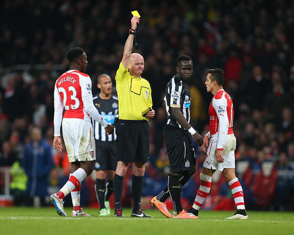 Booked nearly every game 