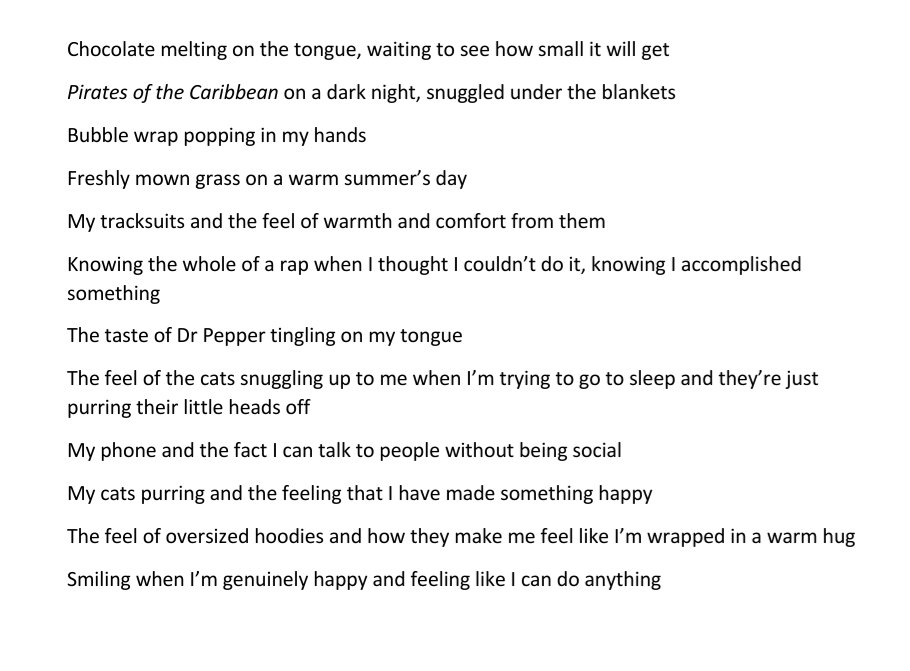 Kayleigh's (Yr 9) Gratitude Poem, written today.
<a href="/andy_c_g/">Andy CravenGriffiths</a> <a href="/TitusSaltSchool/">Titus Salt School</a> <a href="/SaltTitus/">Titus Salt English Faculty</a>