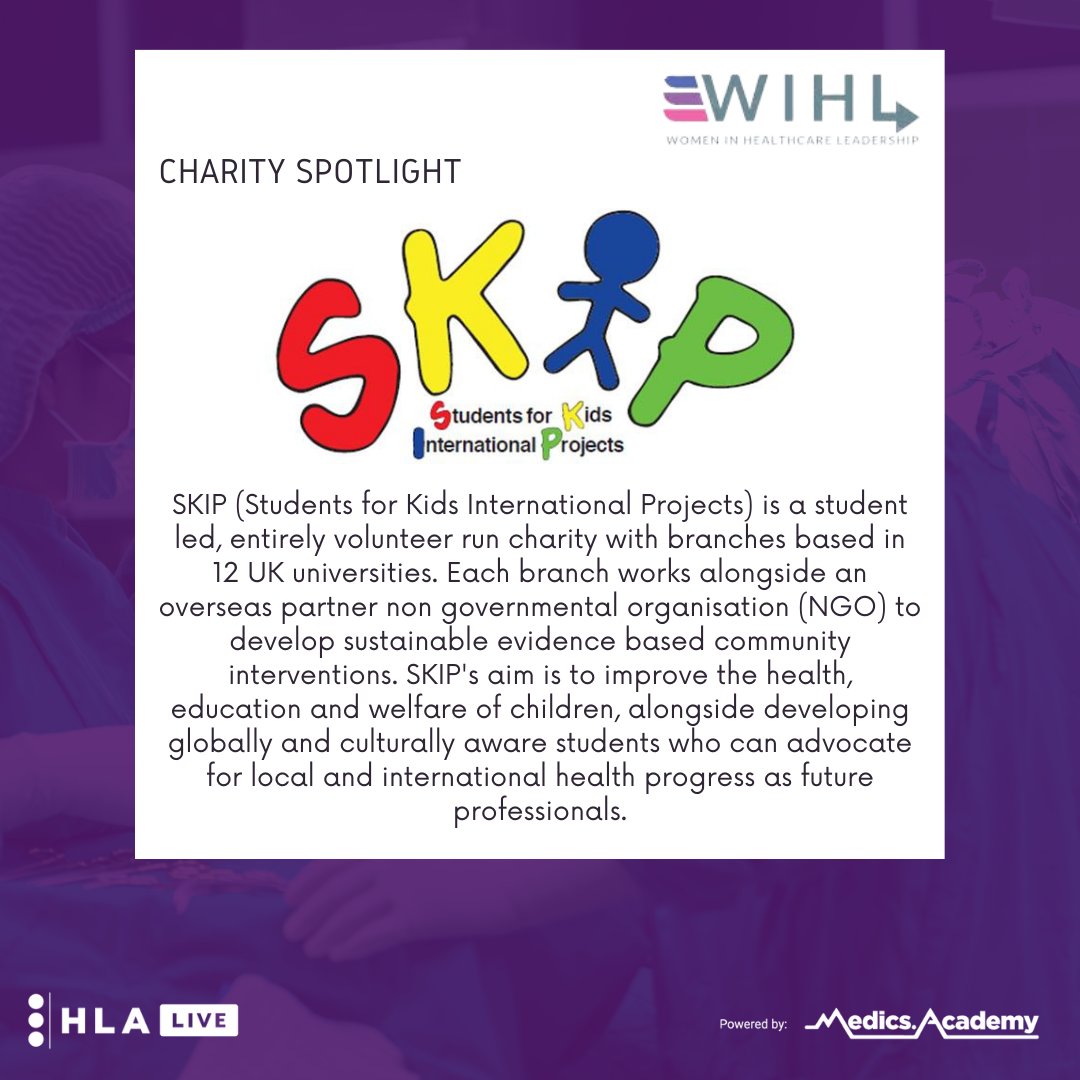 Webinar 2 'pay as you feel' is in support of the charity: @SKIP_Global ~ you can read more about this charity below.

Fundraising Link: uk.virginmoneygiving.com/charity-web/ch…