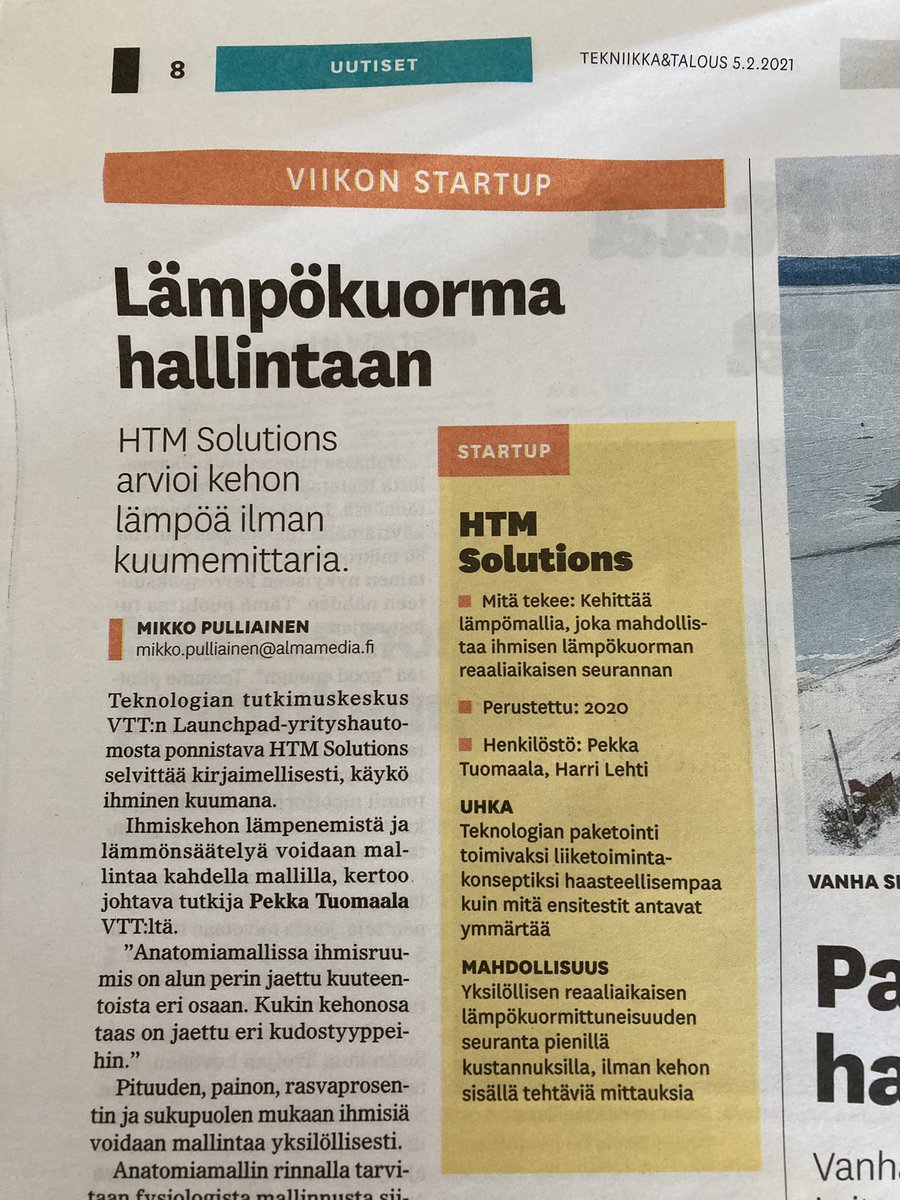 pekka_tuomaala's tweet photo. Tieteestä tulosta - #VTT llä kehitetty deep tech #VTTLaunchPad :in kautta kohti globaalia kaupallistamista https://t.co/HJIUDRoQ0h
