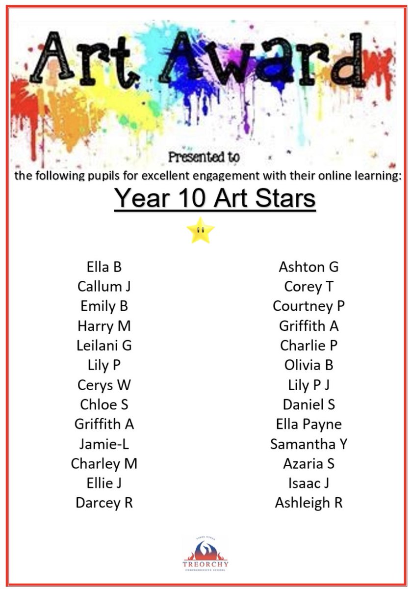 TCS Art Dept tweet media