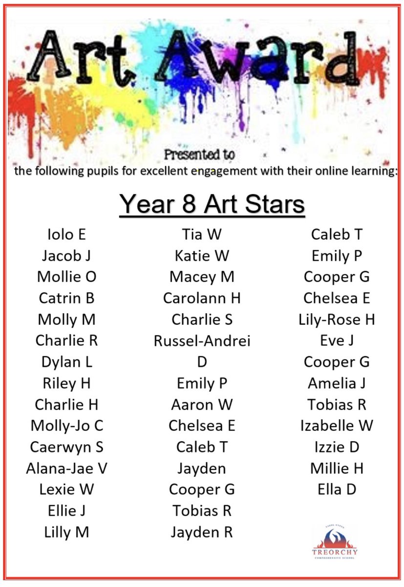 TCS Art Dept tweet media