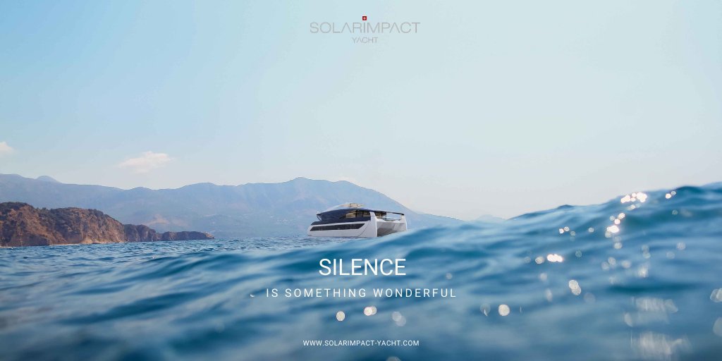 Silence is something wonderful

If you have any further questions, please do not hesitate to contact us at sales@solarimpact-yacht.com 
#Solarimpactyacht #catamaran #yacht #boats #solar #solaryacht #yachtworld #solarpower #sunpower #greenenergy

Design by Roland Friedberger