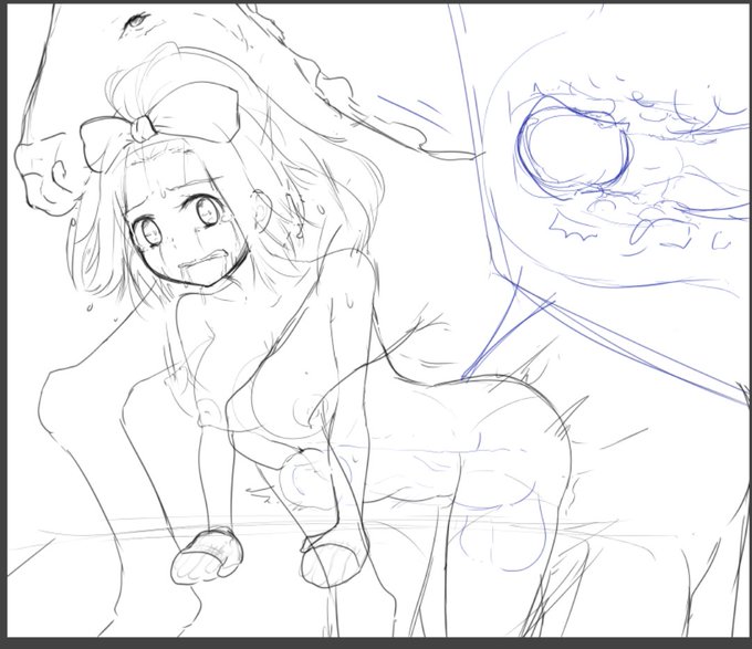 @__azy__ 思いつきでさくっと描いたラフなので
がったガタですが、大体こんな感じで 