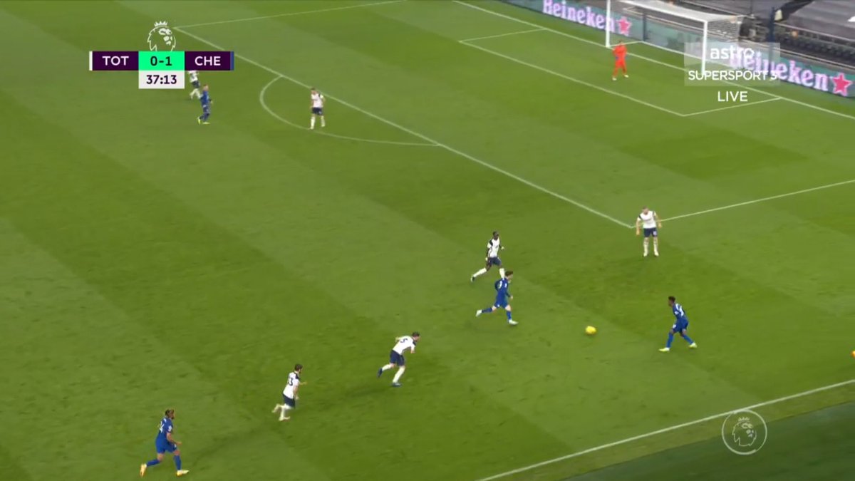 It was basically find Mount in pockets of space in final third and we build on from there.