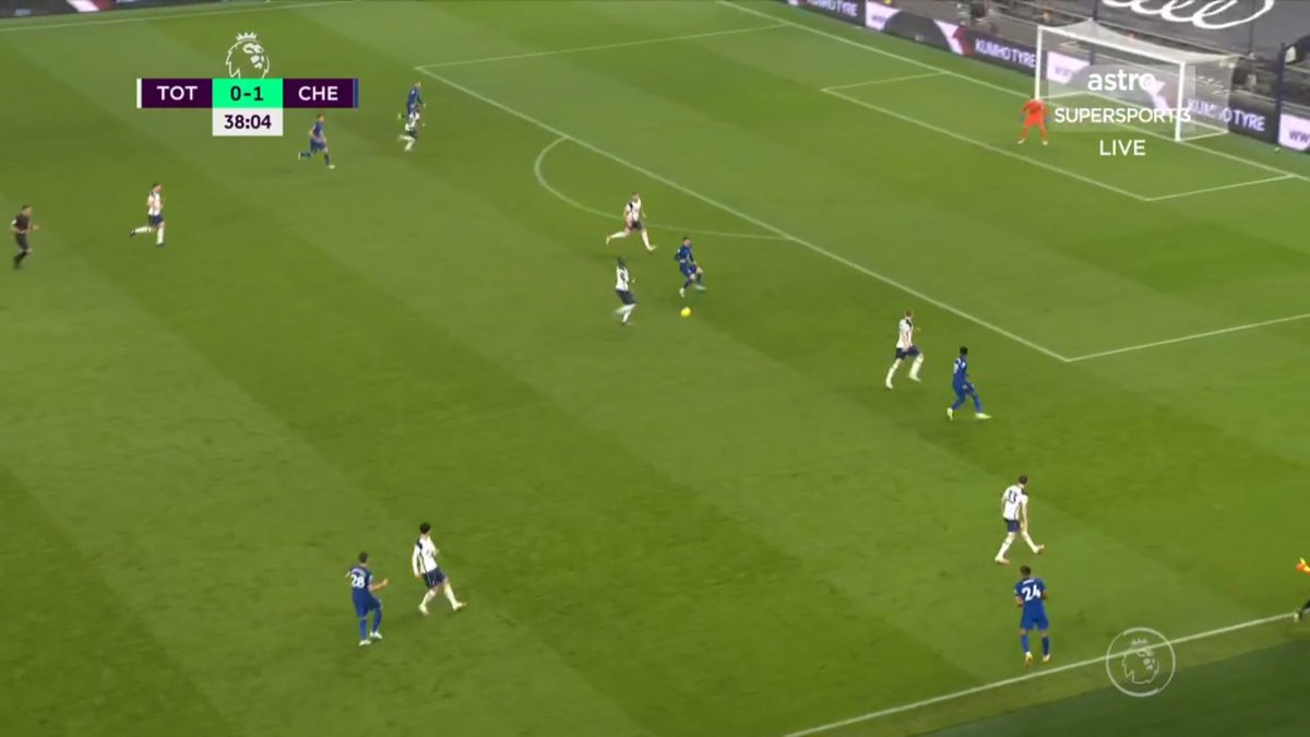 It was basically find Mount in pockets of space in final third and we build on from there.