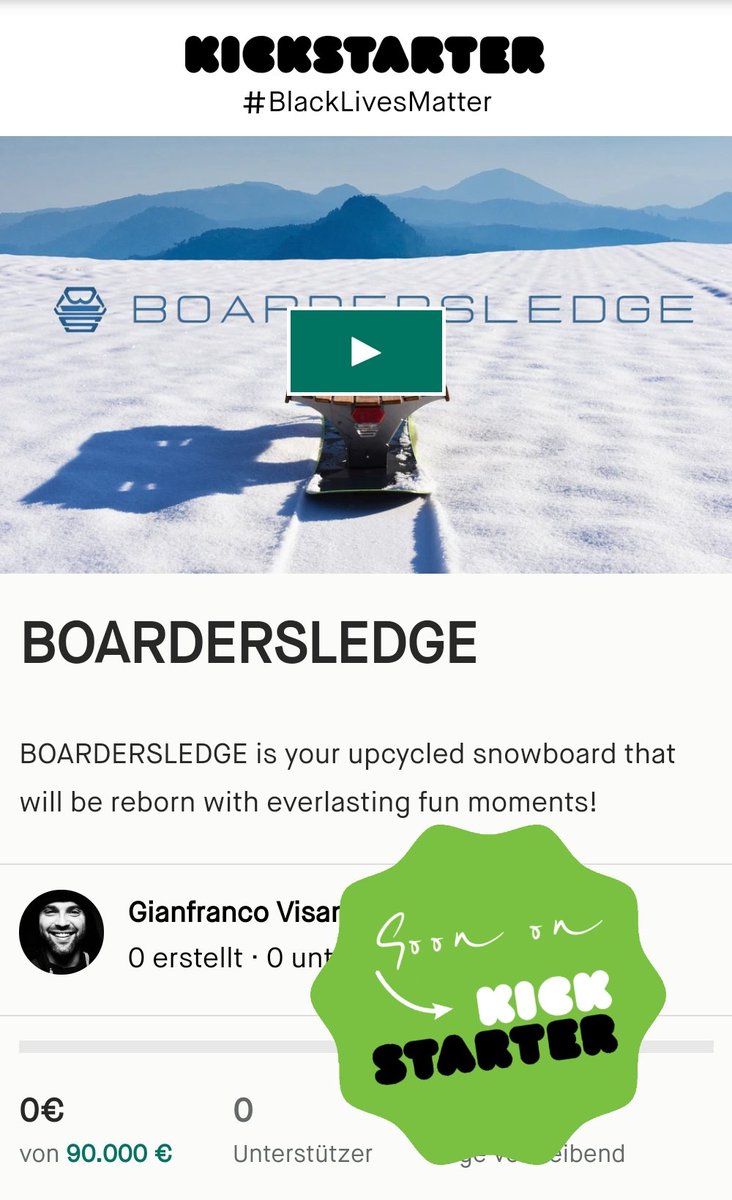 BoarderSledge's tweet photo. Follow us for further information. #kickstartercampaign #Kickstarter #fundraising #fundit #snowboard #sledge #schlitten #PictureOfTheDay #kickbooster #BoarderSledge #instagram #funtimes  #Funding #DIY @FallonTonight because I love your show 😄 and @theroots feature me! https://t.co/1TMfrd6CuU
