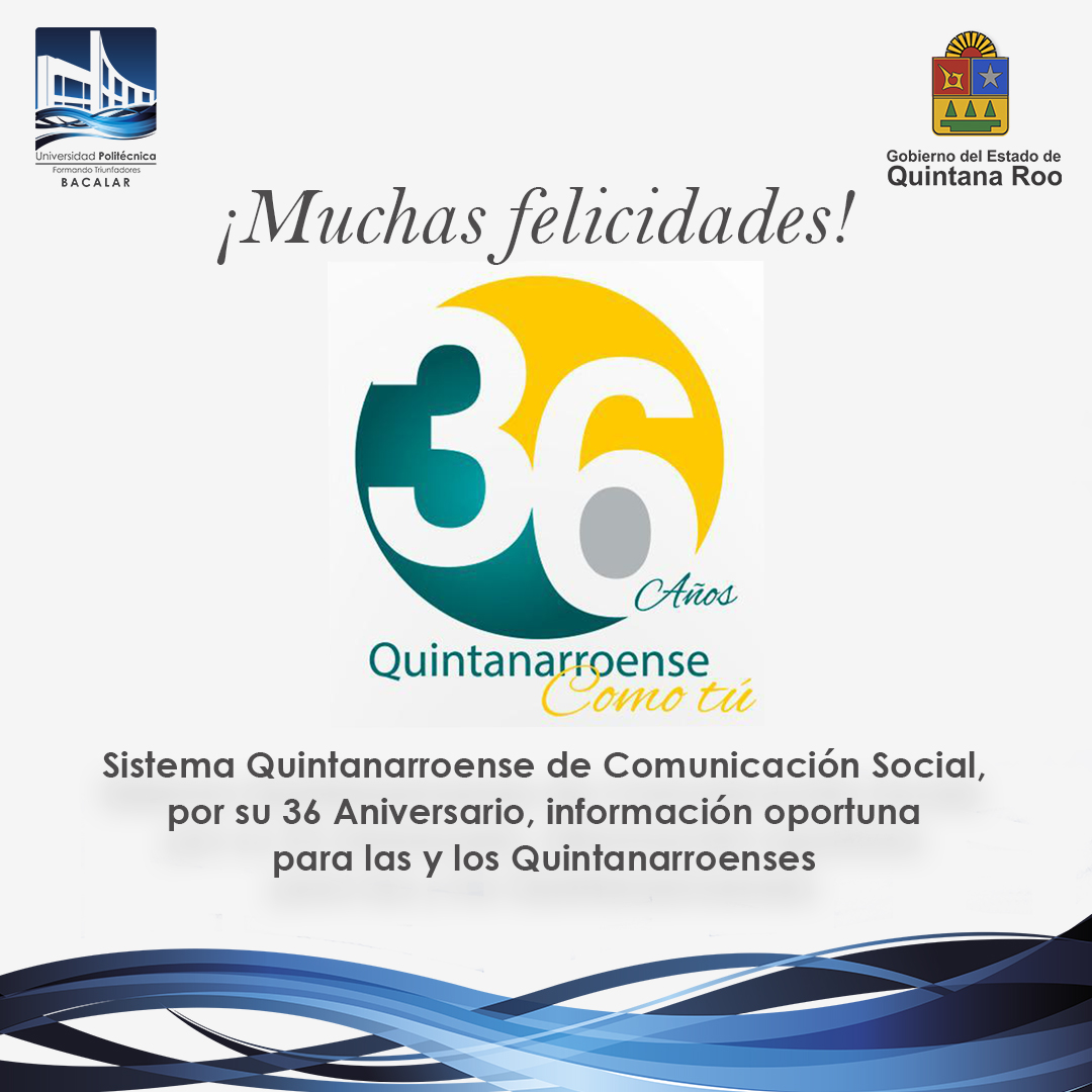 upbacalar's tweet photo. Muchas felicidades @sqcsradioytv https://t.co/YowjRXpt7Z