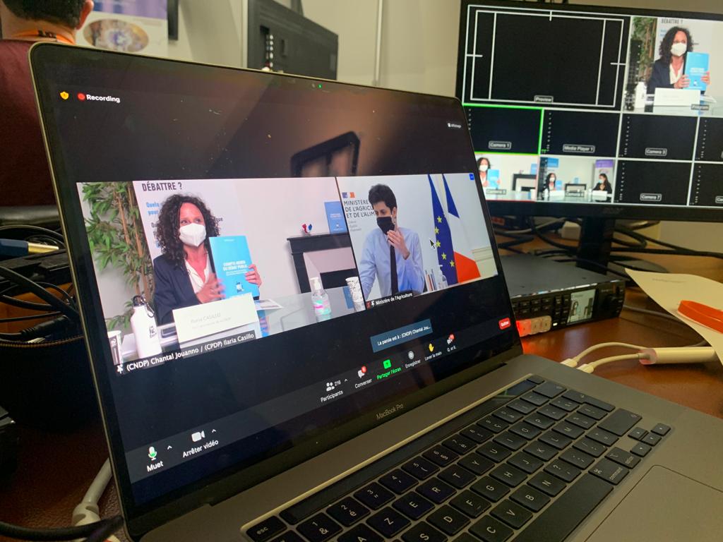DebatImPACtons's tweet photo. 👨‍🌾🙋‍♀️‍👨‍💻C'est la fin de la réunion! La Commission du #DebatImPACtons remercie tous les participants ainsi que le Ministre @J_Denormandie pour leur présence.
🔍 Retrouvez le compte-rendu du débat sur le site internet ⤵️
https://t.co/mCPLgpIEws https://t.co/uZzgPNNiAr