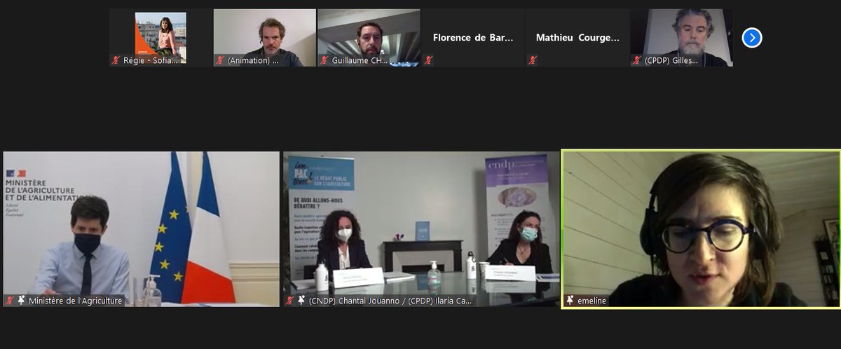 DebatImPACtons's tweet photo. 👨‍🌾🙋‍♀️‍👨‍💻C'est la fin de la réunion! La Commission du #DebatImPACtons remercie tous les participants ainsi que le Ministre @J_Denormandie pour leur présence.
🔍 Retrouvez le compte-rendu du débat sur le site internet ⤵️
https://t.co/mCPLgpIEws https://t.co/uZzgPNNiAr