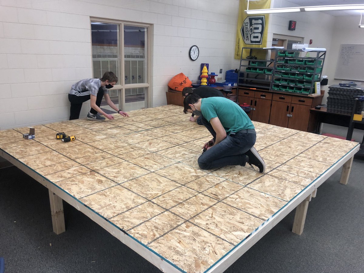 BayPortRobotics's tweet image. We finished our raised platform today! Everyone agrees that it is awesome!