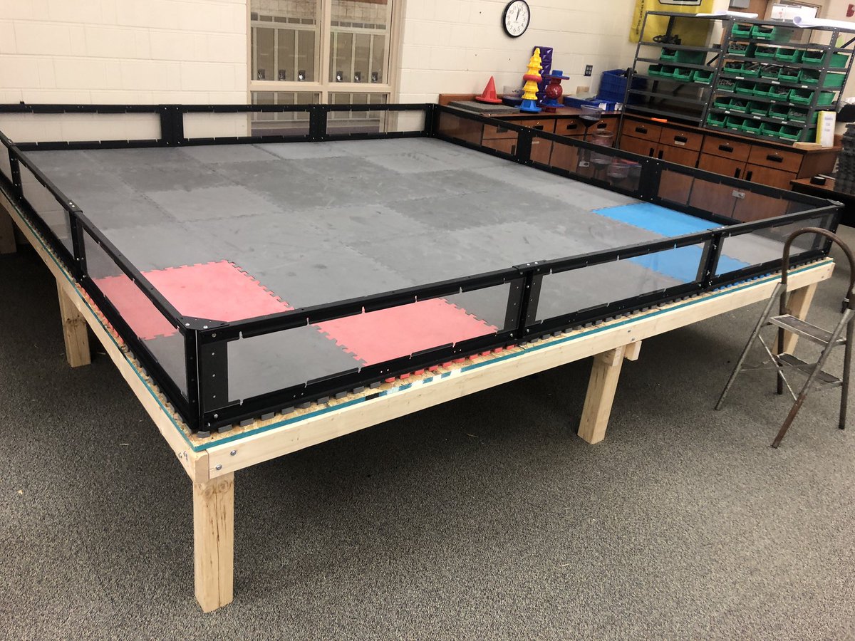BayPortRobotics's tweet image. We finished our raised platform today! Everyone agrees that it is awesome!