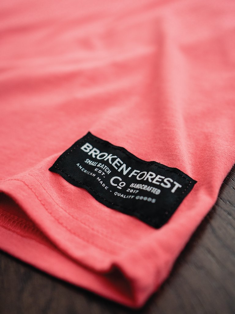 brokenforestco's tweet image. Our Coral Standard Tees have been restocked!
l8r.it/anlH